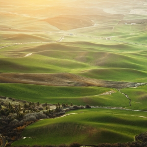 Daybreak:  Steptoe Butte, WA