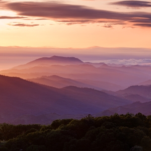 Evening Time:  Blue Ridge, CA